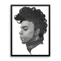 Prince by Robert Bowen Framed Poster - Robert Bowen Tees